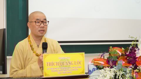 “Hãy lấy tinh thần phụng sự làm niềm vui trên bước đường đến giác ngộ giải thoát”