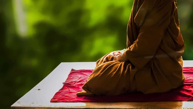 Zitten in meditatie 5709