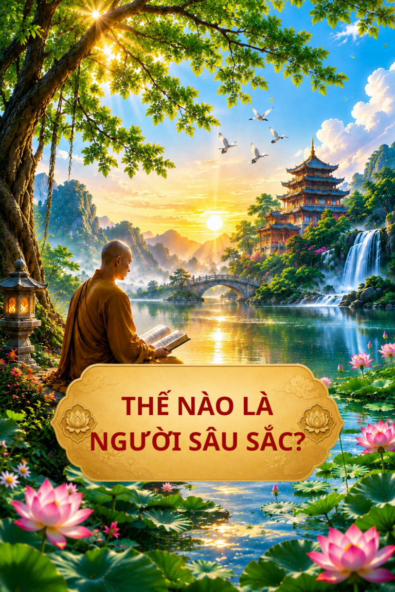 THẾ NÀO LÀ NGƯỜI SÂU SẮC?