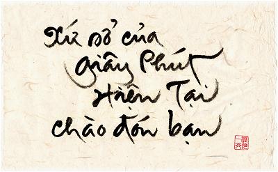 Thu phap thien su nhat hanh