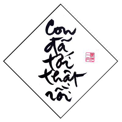 Thu phap thien su nhat hanh