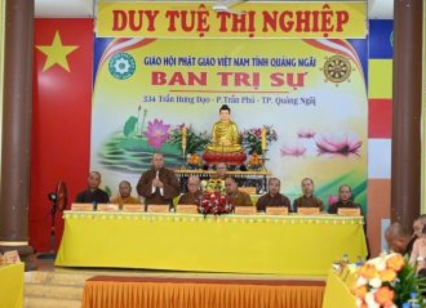 Quảng Ngãi: Ban Trị sự GHPGVN tỉnh họp thảo luận các hoạt động Phật sự