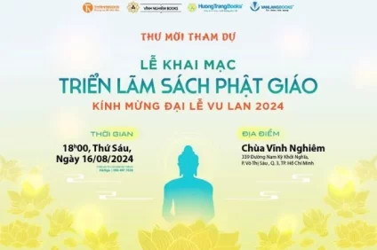 TRIỂN LÃM SÁCH PHẬT GIÁO MỪNG ĐẠI LỄ VU LAN 2024 MỘT SỰ KIỆN ĐƯỢC QUAN TÂM