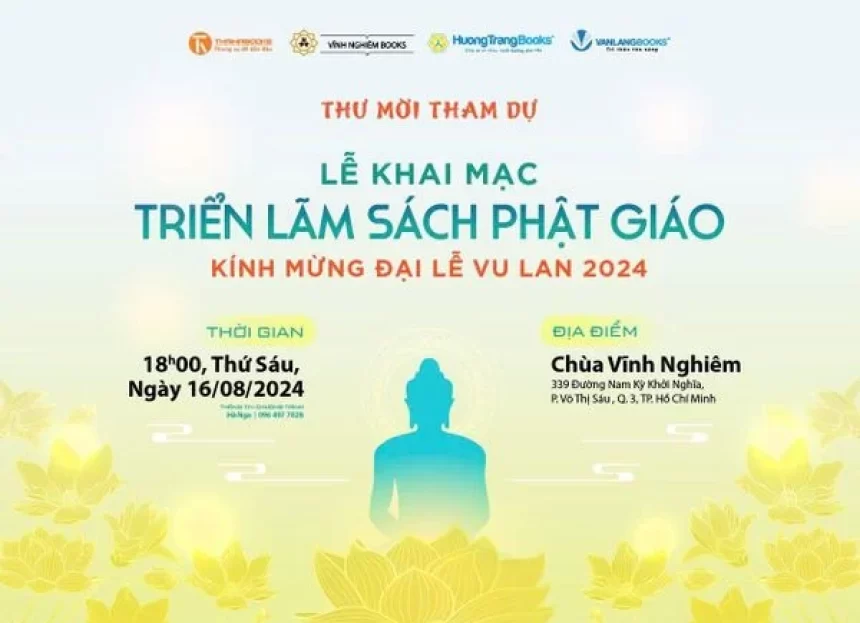 TRIỂN LÃM SÁCH PHẬT GIÁO MỪNG ĐẠI LỄ VU LAN 2024 MỘT SỰ KIỆN ĐƯỢC QUAN TÂM