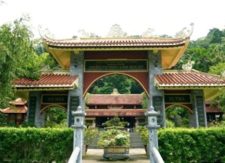 Ấn tượng với quần thể Thiền tự Trúc Lâm