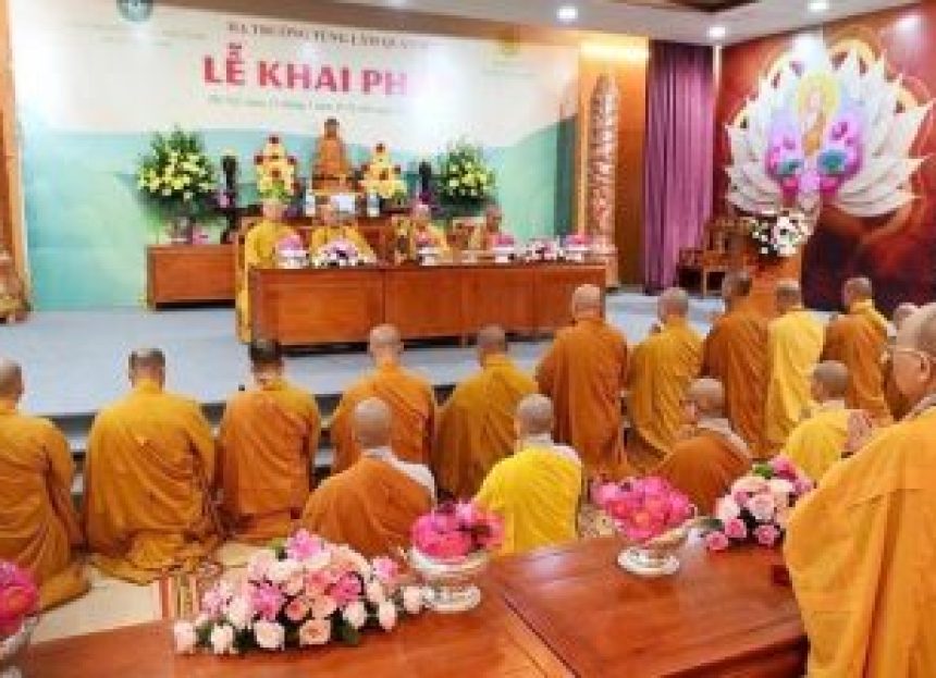 Hà Nội: Tùng lâm Quán Sứ trang nghiêm khai pháp khóa An cư kiết hạ Phật lịch 2569