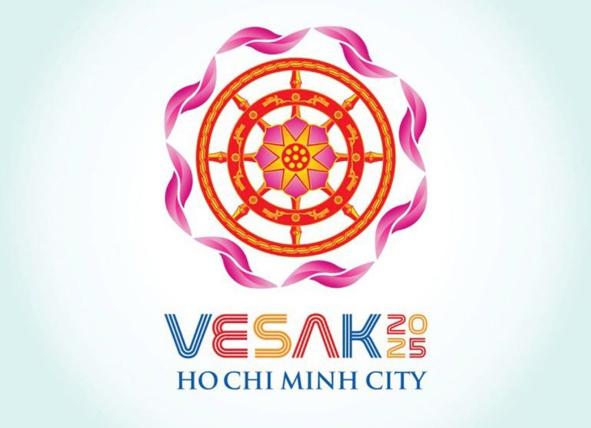 Logo chính thức của Đại lễ Phật đản Vesak Liên Hợp Quốc 2025