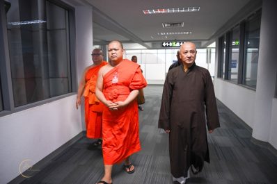 Phái đoàn GHPGVN có mặt tại Viêng Chăn để kính viếng cố Đại lão Hòa thượng Chủ tịch Trung ương Liên minh Phật giáo Lào