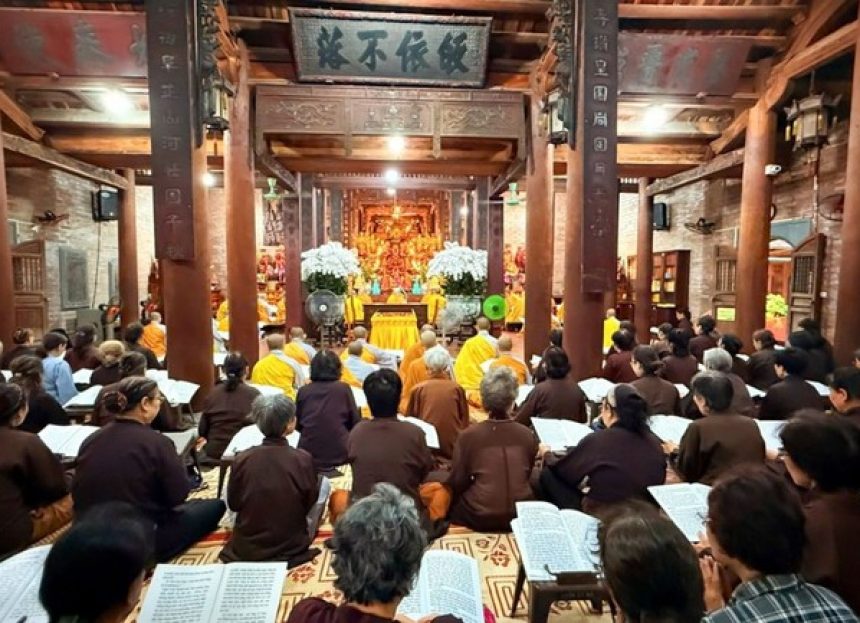 Hà Nội: Pháp hội Dược Sư tại trường hạ tổ đình Bà Đá và Thiên Trúc