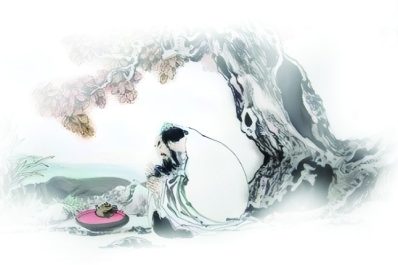 Quán trà ven đường