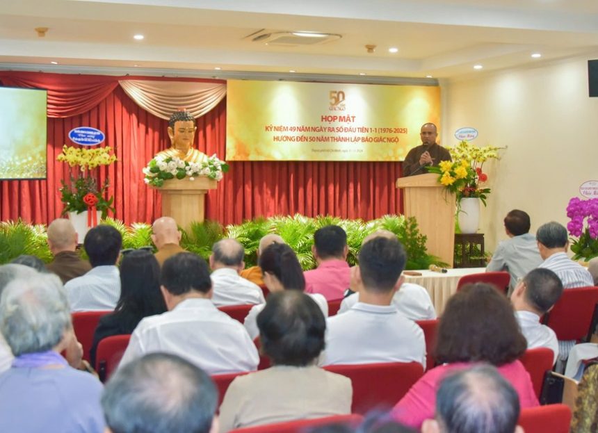 Họp mặt kỷ niệm 49 năm ngày ra số đầu tiên – hướng đến 50 năm thành lập Báo Giác Ngộ