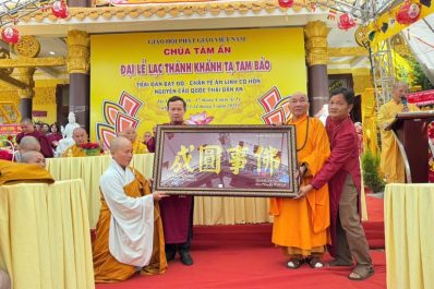 Lâm Đồng: Chùa Tâm Ấn lạc thành khánh tạ ngôi Tam bảo sau hơn 10 năm xây dựng