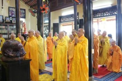 Lễ tưởng niệm Hoàng thượng Thích Trung Hậu – nguyên Trưởng ban Vỉa hóa T.Ư GHPGVN