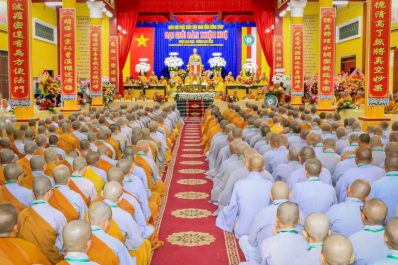 Đồng Tháp: Đại giới đàn Thiện Huệ Phật lịch 2569 trang nghiêm khai mạc tại chùa Phước Hưng