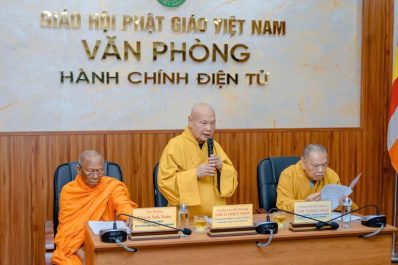 Ban Thường trực Hội đồng Trị sự phía Nam họp về nhân sự Ban Trị sự Phật giáo tỉnh, thành phố sau sáp nhập