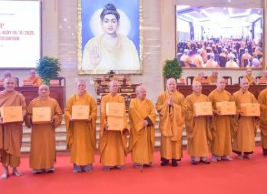 TP.HCM: Công bố quyết định dừng hoạt động và tri ân Ban Trị sự GHPGVN TP.Thủ Đức cùng 21 quận huyện