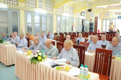 Thường trực Phân ban Ni giới T.Ư họp triển khai hoạt động Phật sự tại chùa Từ Nghiêm (TP.HCM)