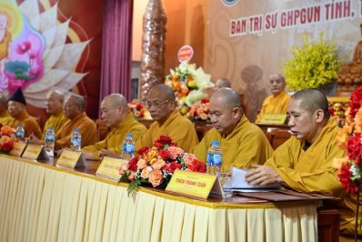 Hội nghị công bố danh sách lãnh đạo chủ chốt Ban Trị sự GHPGVN 8 tỉnh, thành phố phía Bắc sau sáp nhập