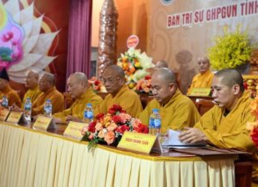 Hội nghị công bố danh sách lãnh đạo chủ chốt Ban Trị sự GHPGVN 8 tỉnh, thành phố phía Bắc sau sáp nhập